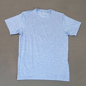 Greyson Shirt Tee T-Shirt Guide Sport Mens Sm Logo‎ Wolf Blue Nylon Spandex Golf